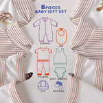 8 Piece Newborn Clothing Set